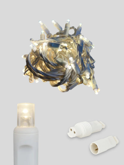 50L Coaxial Concave LED Mini Christmas Lights