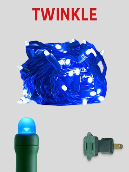 50L 6" Convex Twinkle Mini Christmas Lights