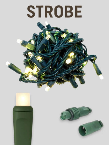 Coaxial (Water-Tight) 70L 4" Spacing Strobe Mini Lights