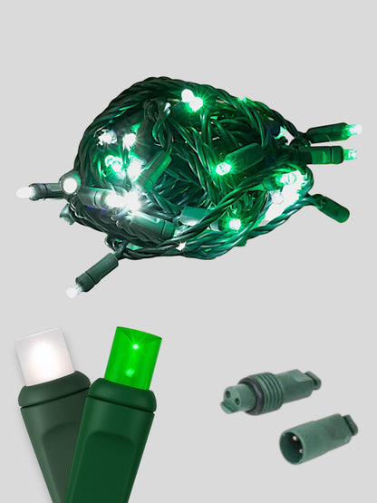 50L Coaxial Concave LED Mini Christmas Lights