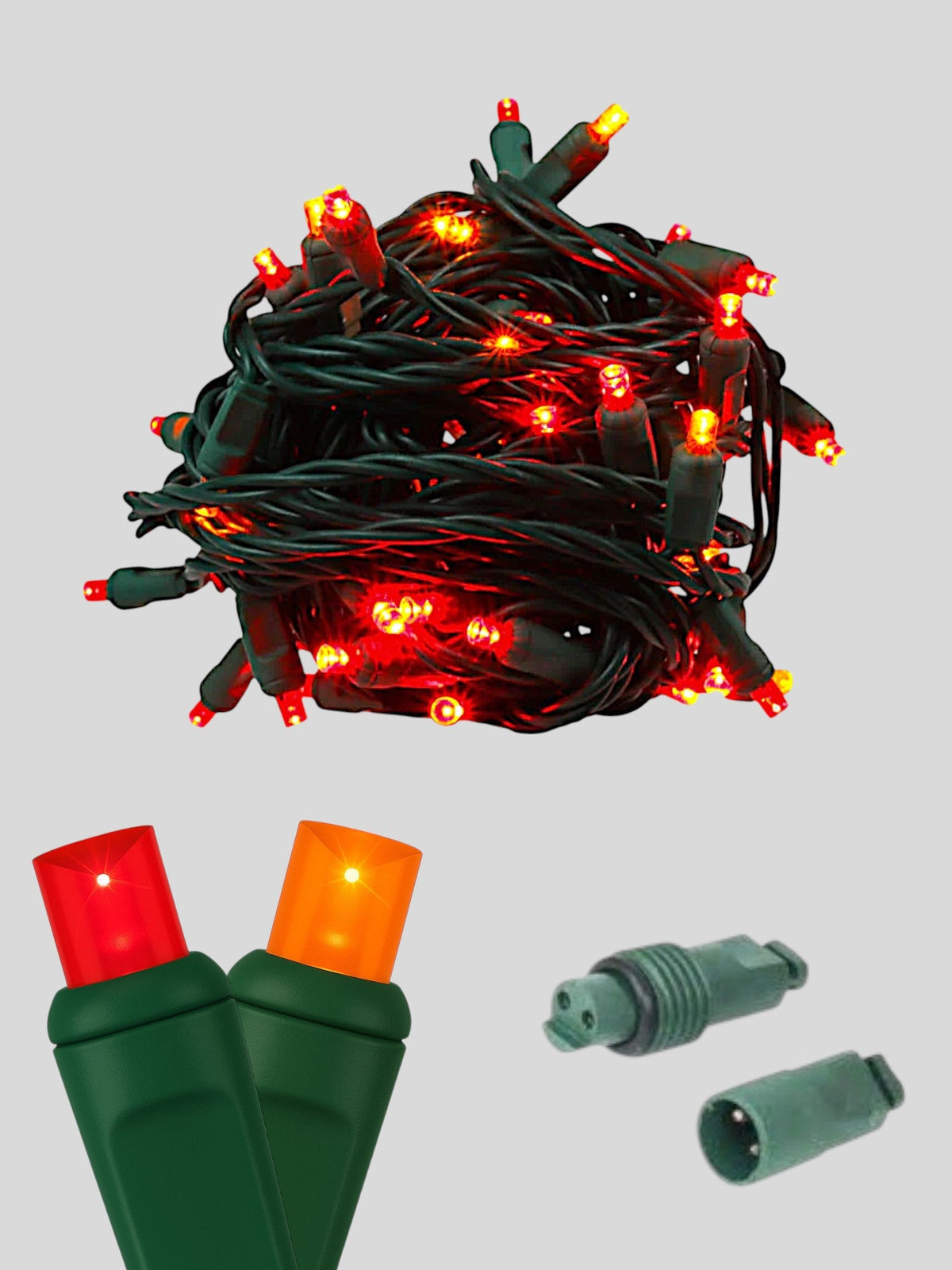 50L Coaxial Concave LED Mini Christmas Lights
