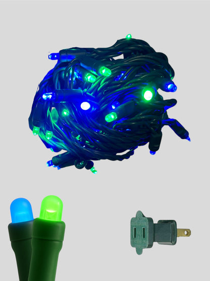 50L 6" Spacing Convex LED Mini Christmas Light (Ball)