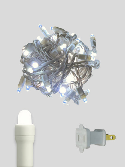 50L 6" Spacing Convex LED Mini Christmas Light (Ball)