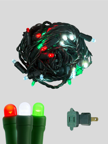 50L 6" Spacing Convex LED Mini Christmas Light (Ball)