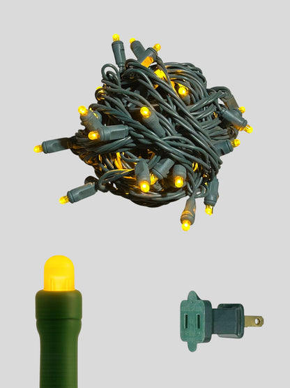 50L 6" Spacing Convex LED Mini Christmas Light (Ball)