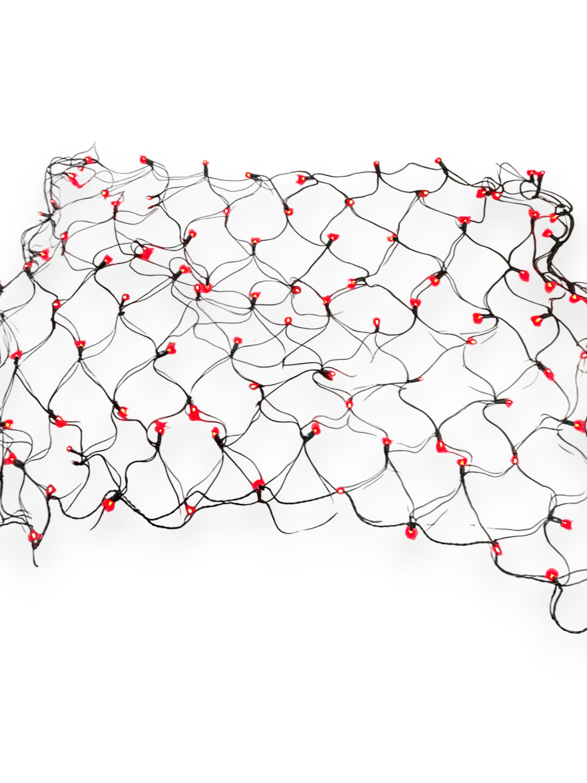 100L Mini Christmas Net Lights/Green Wire