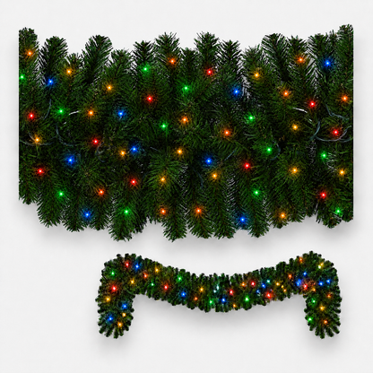 9' x 14" Sequoia Fir Garland