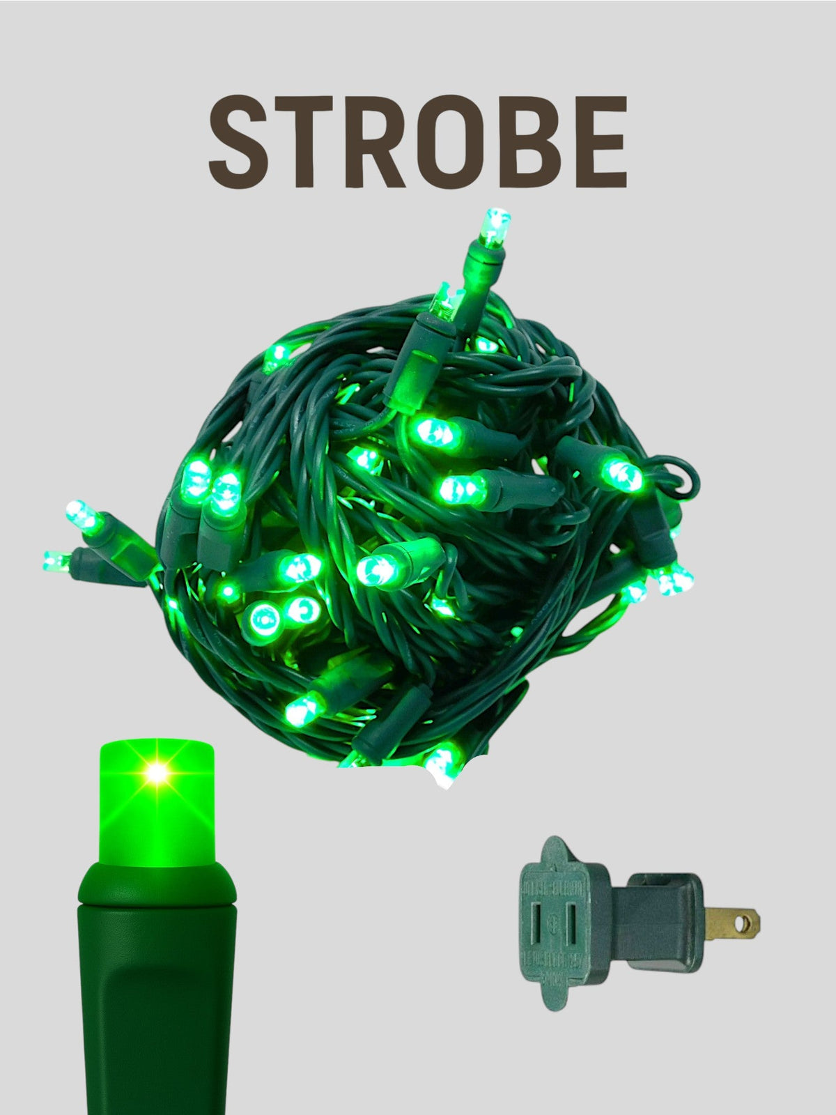 50L 6" Spacing Concave LED Strobe Mini Lights