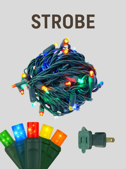 70L 4" Spacing Strobe Mini Lights