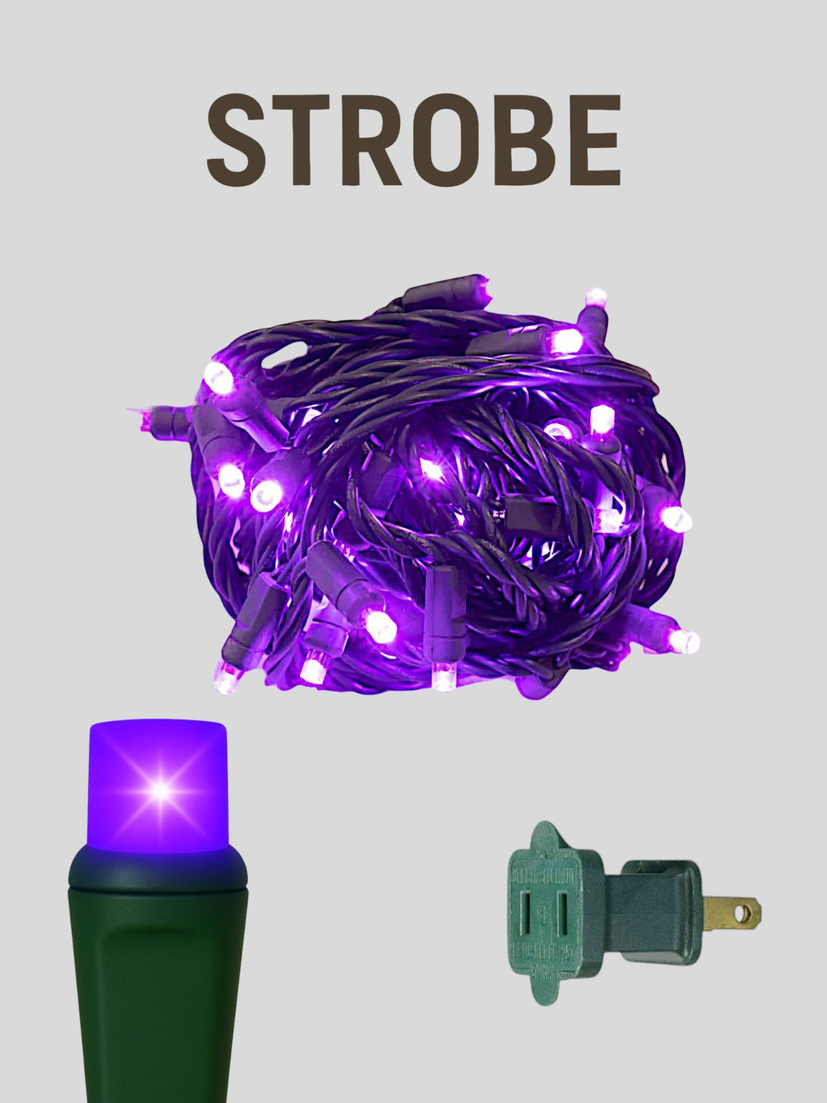 70L 4" Spacing Strobe Mini Lights