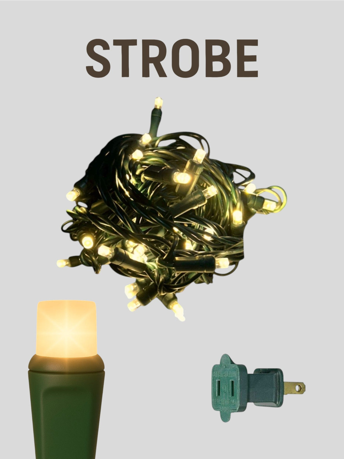 70L 4" Spacing Strobe Mini Lights