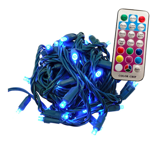 RGB 50L 6" spacing Concave LED Coaxial Mini Light (Ball)