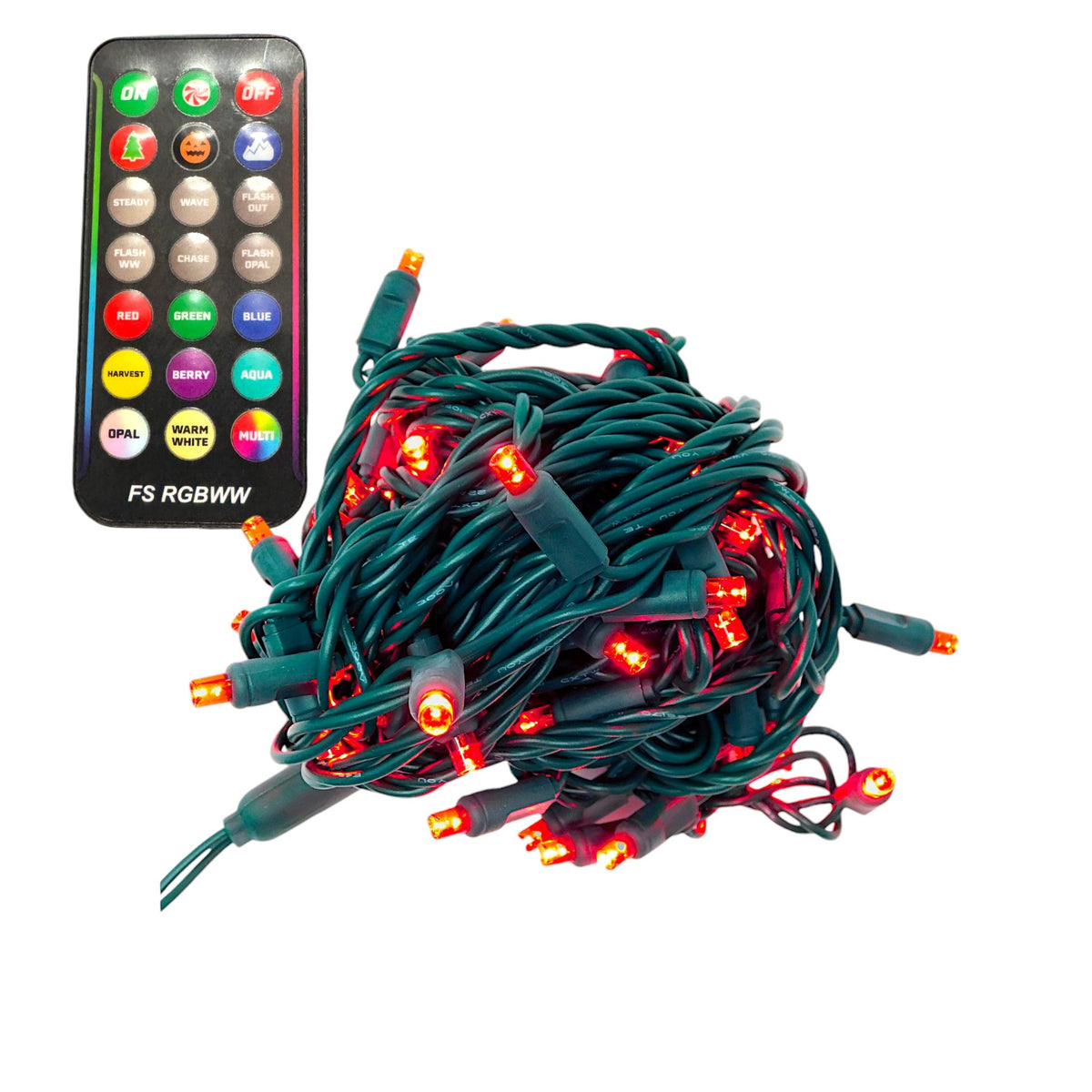 RGBWW 50L 6" spacing Concave LED Coaxial Mini Light (Ball)