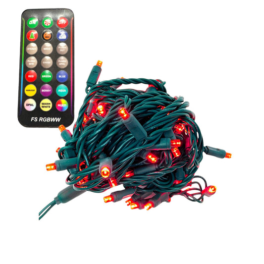 RGBWW 50L 6" spacing Concave LED Coaxial Mini Light (Ball)