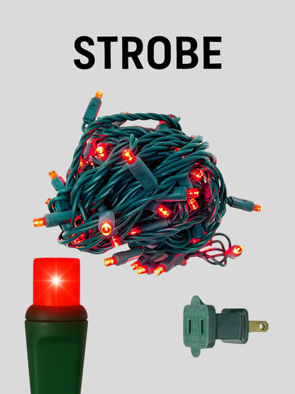 70L 4" Spacing Strobe Mini Lights